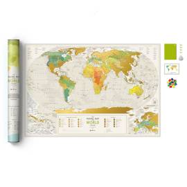 Карта подорожей Географія світу