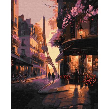 Картина за номерами Французькі вулички, KHO2198