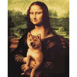 Мона Лиза с собачкой