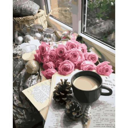 Кофе с цветами 