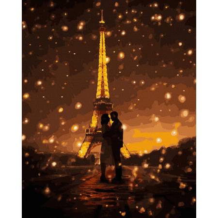 Картина за номерами Романтика Парижу, ANG543