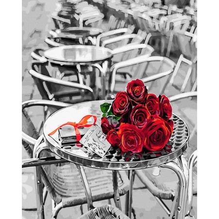 Картина за номерами Червоні троянди, GX31735