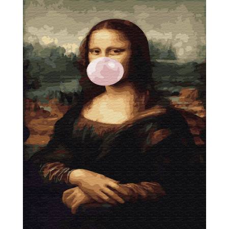 Мона Лиза с жвачкой 