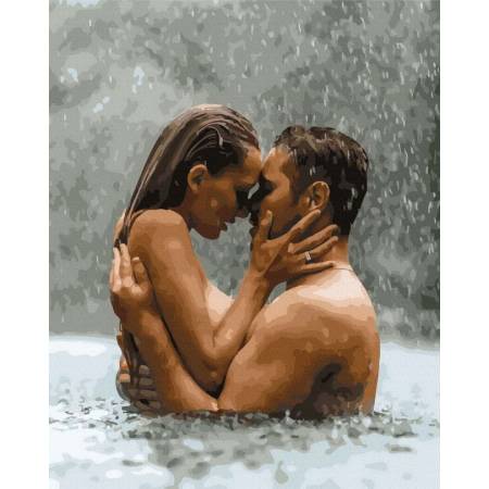Картина за номерами Поцілунок у воді , GX35926