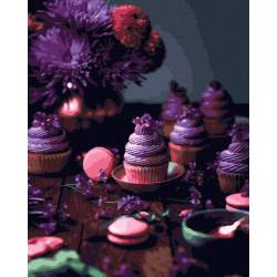 Фиолетовый десерт 