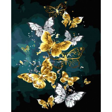 Картина за номерами Метелики, GX44179