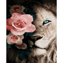Лев и роза