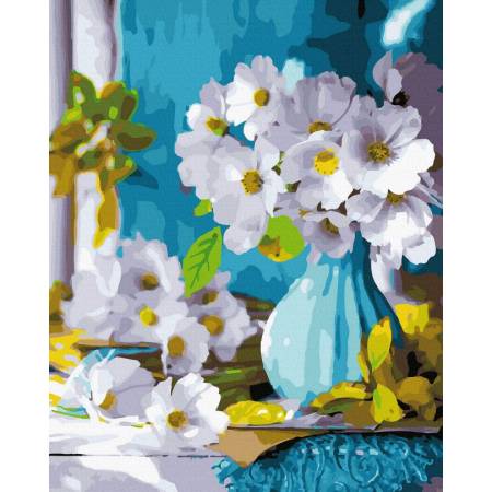 Картина за номерами Свіжість квітів, GX45762