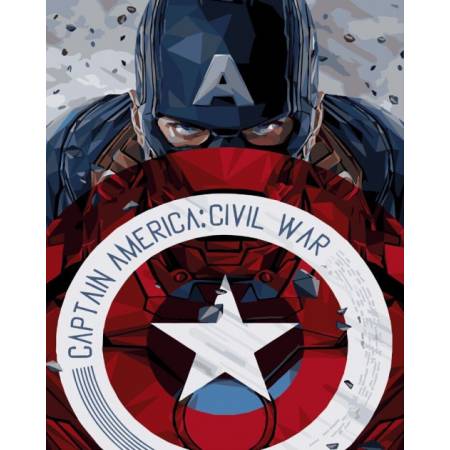 Капитан Америка со щитом 