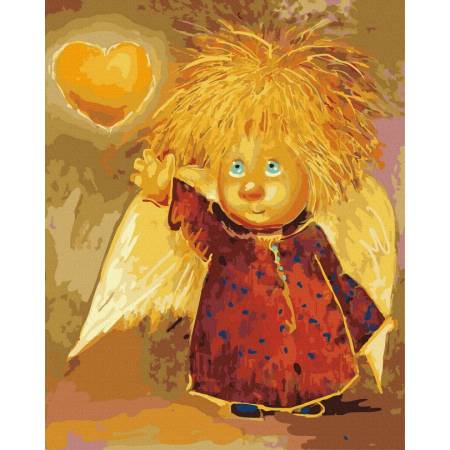 Картина за номерами Сонячний ангел кохання, GX29594