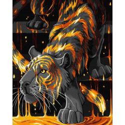 Тигр у вогні