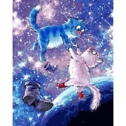 Синие коты в космосе 