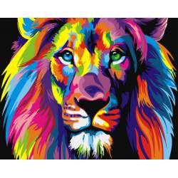 Красочный лев 2