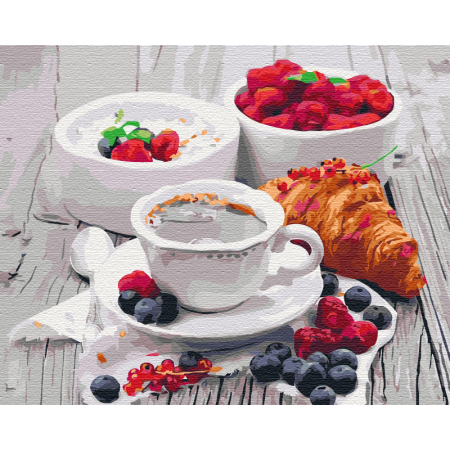 Картина за номерами Ягідний сніданок, BS51778