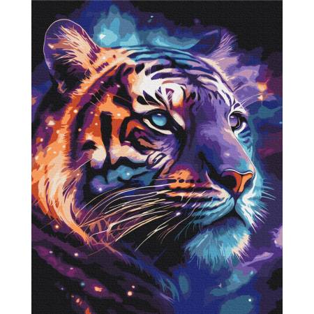 Картина за номерами Космічний тигр, BS53692