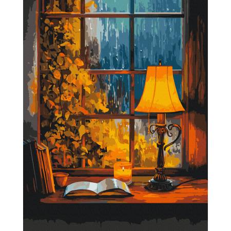Картина за номерами День, коли падав дощ, BS54399