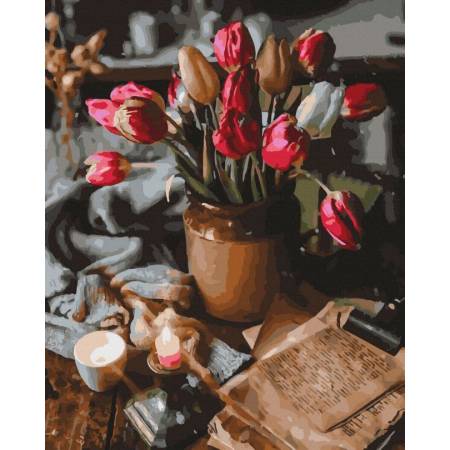 Картина за номерами Тюльпані, GX43722