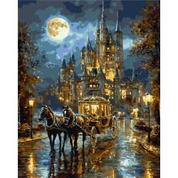 Шлях до чарівного палацу з фарбами металік