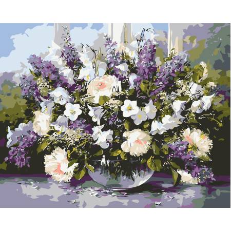 Картина за номерами Букет польових квітів , LW3073