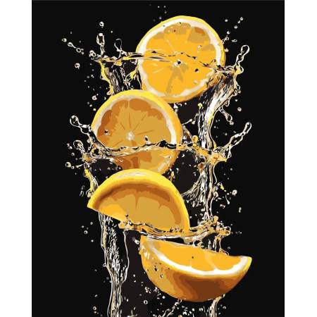 Картина за номерами Цитрусова свіжість, LW3543 Картина за номерами Цитрусова свіжість, LW3543