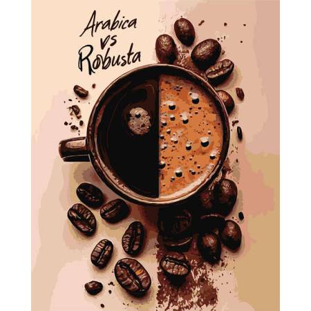 Картина за номерами Смак кави, LW3547