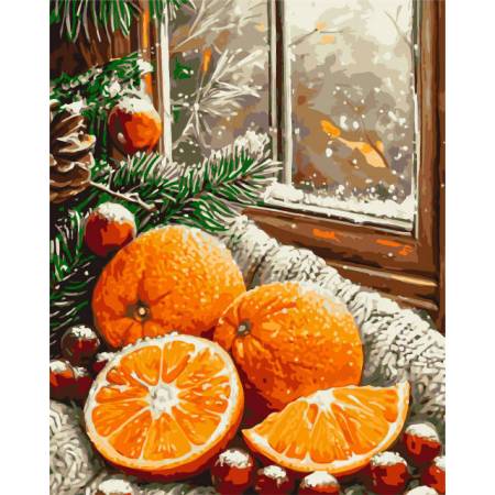 Картина за номерами Цитрусовий аромат, LW3548