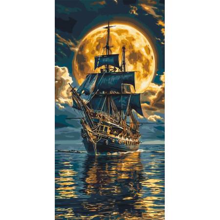 Корабль в море