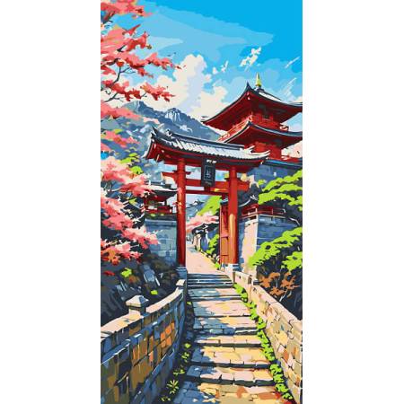 Картина за номерами Японська весна, LW5148