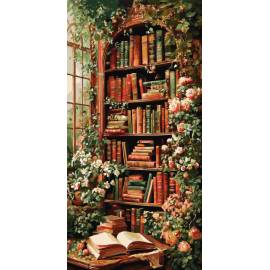 Очаровательная библиотека под плющом