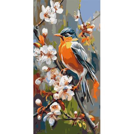 Картина за номерами Пташка щастя , LW5231