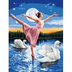 Балерина та лебеді 