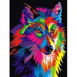 Різнобарвний вовк