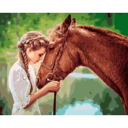 Дівчина і кінь