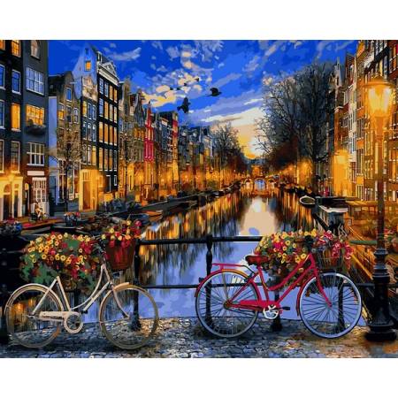 Картина за номерами Вечірній Амстердам, VPS1148
