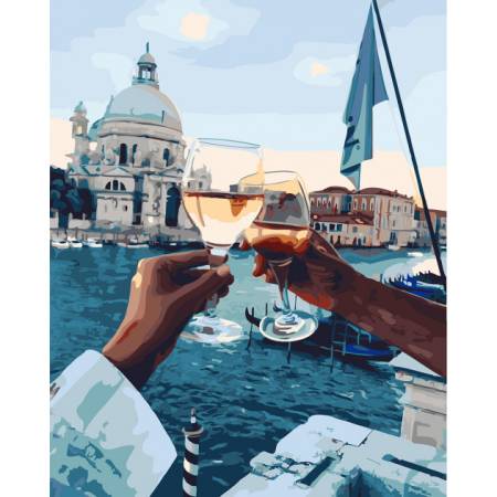 Картина за номерами Свидание и Венеция, BRM21611