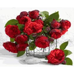 Букет червоних троянд