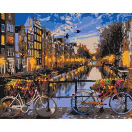 Закат над Амстердамом