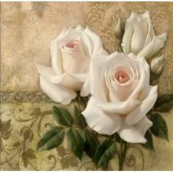 Ніжно білі троянди