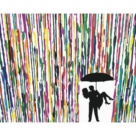 Двоє під парасолькою