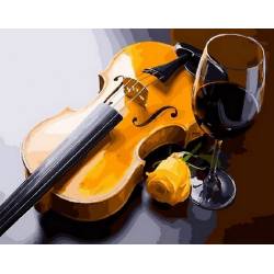 Скрипка і келих