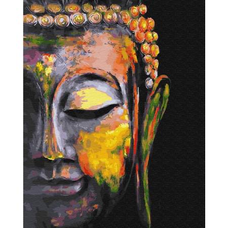 Картина за номерами Різнобарвний Будда, GX30220
