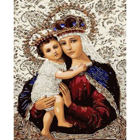 Картина за номерами Ікона Божої Матері, GX3475