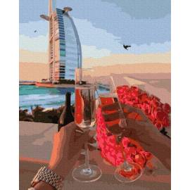 Вечерняя романтика в Дубае 