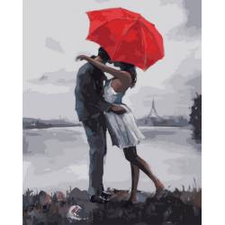 Поцілунок під парасолькою