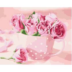 Букет чайних троянд