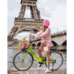 Прогулка на велосипеде Парижем