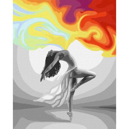 Картина за номерами Чуттєвий танець, KHO4849
