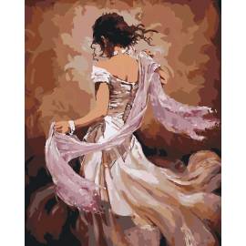 Танцовщица в белом платье