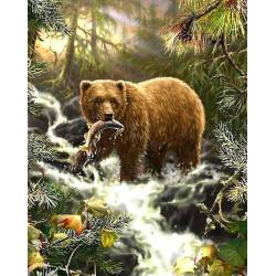 Ведмідь на полюванні 