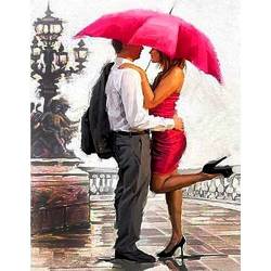 Поцілунок під парасолькою
